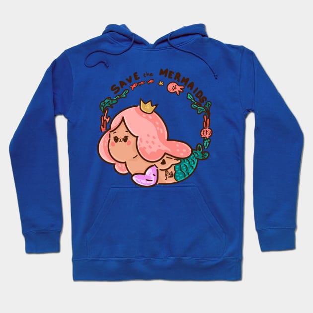 Save the Mermaids Hoodie by Fluffymafi